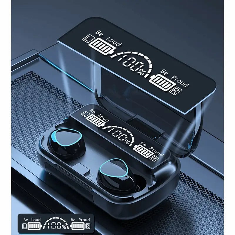 M10 TWS Bluetooth 5.3 Earbuds | Original M10 | LED Display | Wireless Earphones